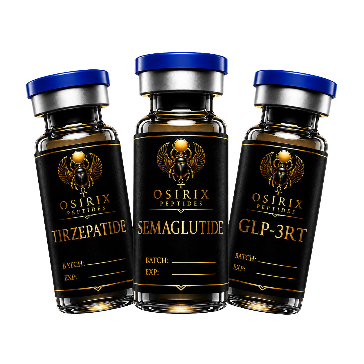 Semaglutide, Tirzepatide and GLP-3RT OSIRIX bulk research offers